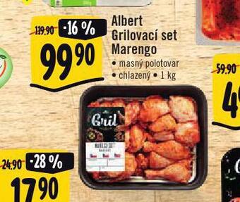 Jip Albert grilovací set marengo nabídka