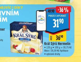 Jip Král sýrů hermelín nabídka