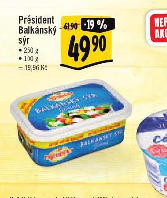 Jip Président balkánský sýr nabídka