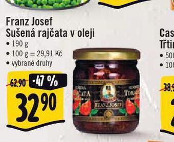 Jip Franz josef sušená rajčata v oleji nabídka