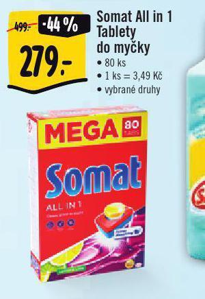 Jip Somat all in 1 tablety do myčky nabídka