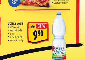 Jip Dobrá voda ochucená nabídka