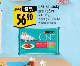 Jip Purina one kapsičky pro kočky nabídka