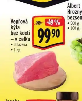 Albert Vepřová kýta nabídka