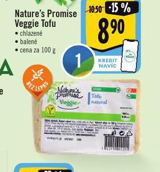 Albert Veggie tofu nabídka