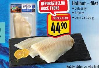 Albert Halibut - filet nabídka