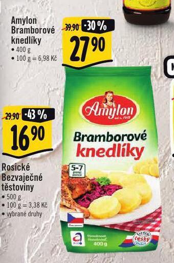 Amylon bramborové knedlíky