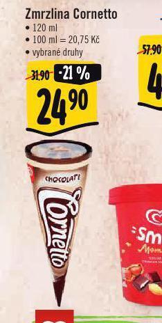 Albert Zmrzlina cornetto nabídka
