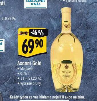 Albert Asconi gold nabídka