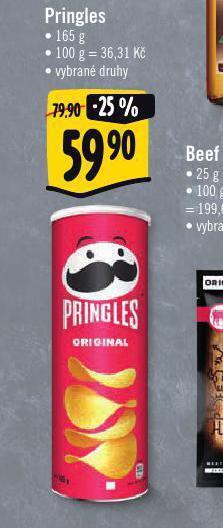 Albert Pringles nabídka