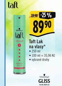 Albert Taft lak na vlasy nabídka
