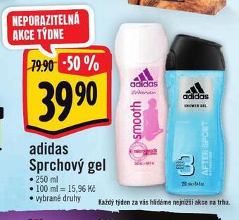 Albert Adidas sprchový gel nabídka