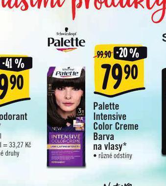 Albert Palette barva na vlasy nabídka