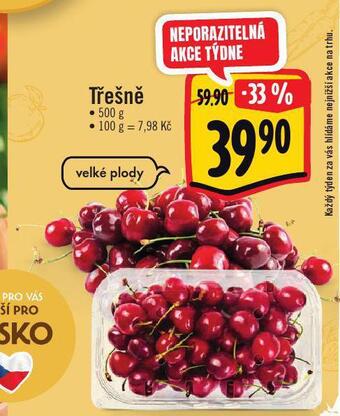 Albert Třešně nabídka