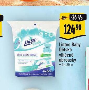 Albert Linteo baby dětské vlhčené ubrousky nabídka