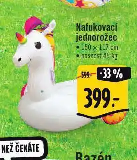 Albert Nafukovací jednorožec nabídka