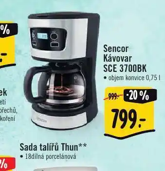 Albert Sencor kávovar nabídka
