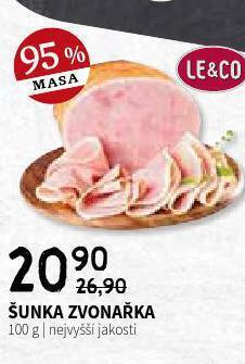 Terno Šunka zvonařka nabídka