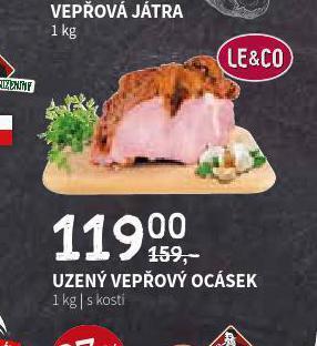 Terno Uzený vepřový ocásek s kostí nabídka