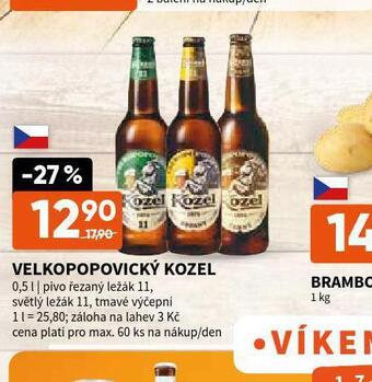 Terno Pivo velkopopovický kozel nabídka