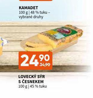 Terno Lovecký sýr s česnekem nabídka
