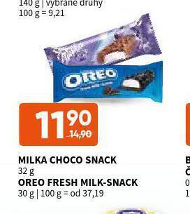 Terno Milka choco snack nabídka