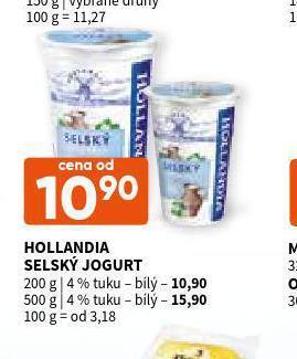 Terno Hollandia selský jogurt nabídka