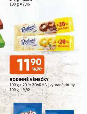 Terno Rodinné věnečky nabídka