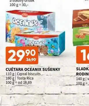 Cuétara oceanix sušenky