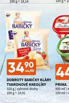 Dobroty babička kláry tvarohové knedlíky