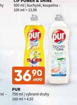 Terno Pur na nádobí nabídka