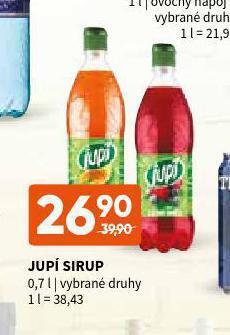 Terno Jupí sirup nabídka