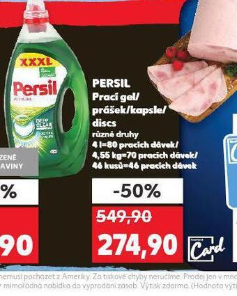 Kaufland Persil prací prostředek nabídka
