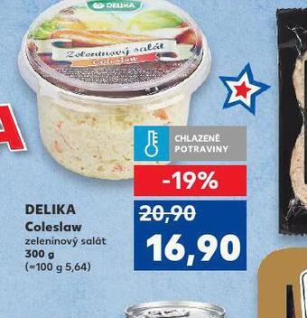 Kaufland Delika coleslaw nabídka