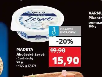 Kaufland Jihočeské žervé nabídka