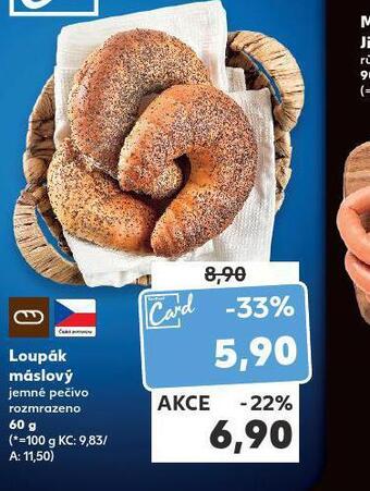 Kaufland Loupák máslový nabídka