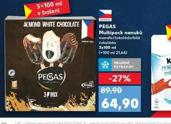Kaufland Pegas multipack nanuků nabídka