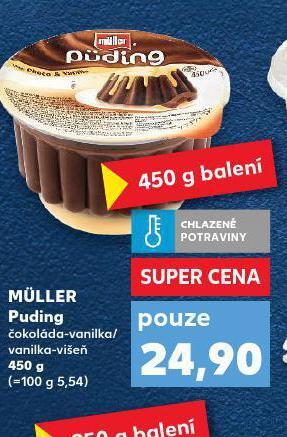 Kaufland Müller puding nabídka