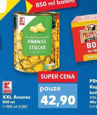 Kaufland Xxl ananas nabídka
