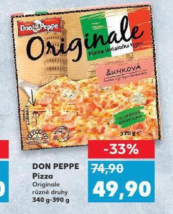 Kaufland Don peppe pizza nabídka