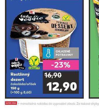 Kaufland Rostlinný dezert nabídka