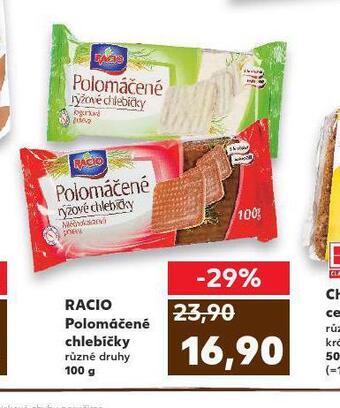 Kaufland Racio polomáčené chlebíčky nabídka