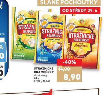 Kaufland Strážnické brambůrky nabídka