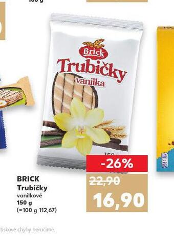 Kaufland Brick trubičky nabídka