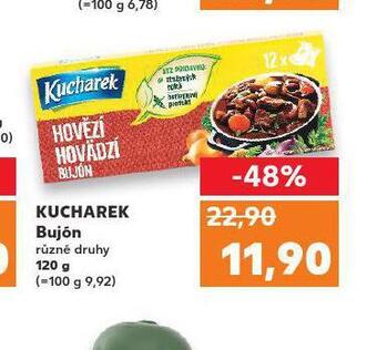 Kaufland Kucharek bujon nabídka