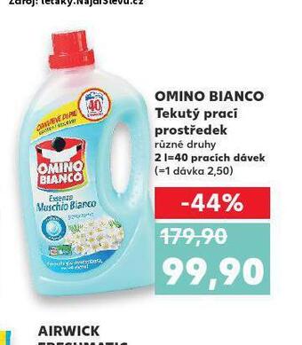 Omino bianco tekutý prací prostředek