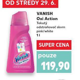 Kaufland Vanish oxi action nabídka