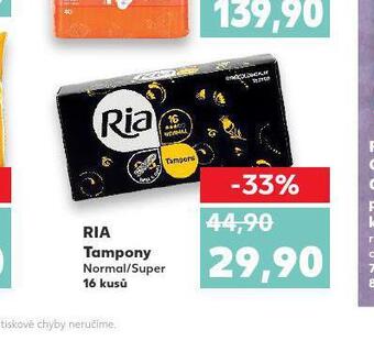 Kaufland Ria tampony nabídka