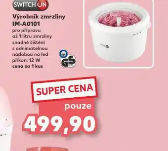 Kaufland Výrobník zmrzliny nabídka