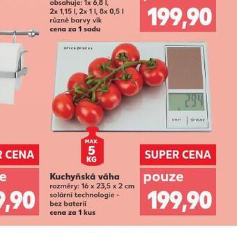 Kaufland Kuchyňská váha nabídka